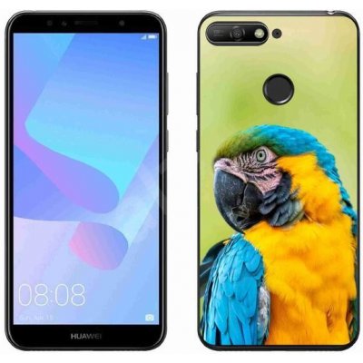 Pouzdro mmCase gelové Huawei Y6 Prime (2018) - papoušek ara 2 – Zboží Mobilmania