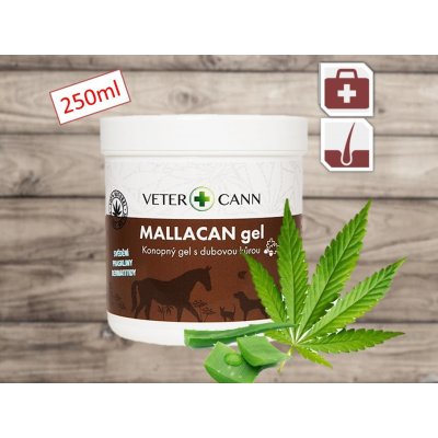 Vetercann Mallacan gel s konopím a dubovou kůrou 100ml – Zbozi.Blesk.cz