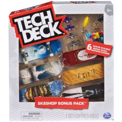 TechDeck Sk8shop bonus pack 6ks Finesse – Zboží Dáma