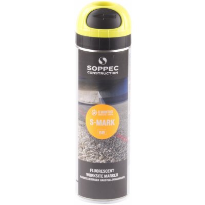 LEVIOR SPREJ FLUORESCENČNÍ S-MARK 6M ŽLUTÝ 500ML – Hledejceny.cz