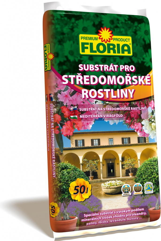 Agro CS Floria substrát pro středomořské rostliny 50 l