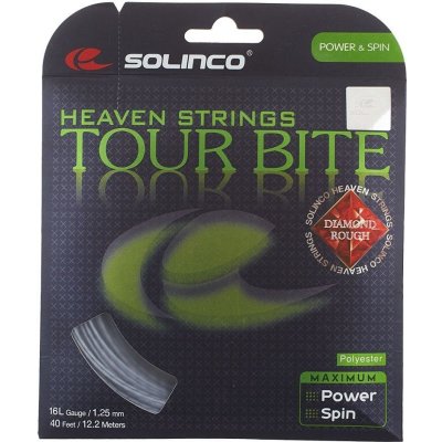 Solinco Tour Bite Diamond Rough 12 m 1,30 mm – Zboží Dáma