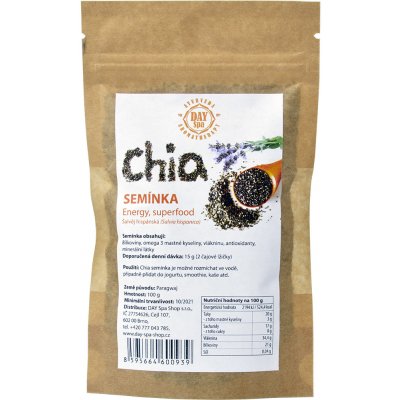 Day spa Chia semínka 100 g – Zboží Mobilmania