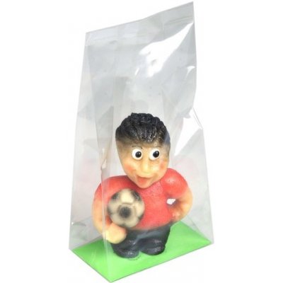 Fotbalista A - červený - marcipánová figurka na dort - Frischmann – Zboží Mobilmania