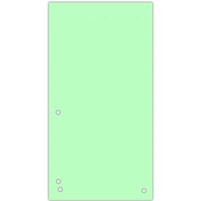 Rozlišovací pruhy Donau 235 x 105 mm, karton, zelené, 100 ks – Zboží Živě