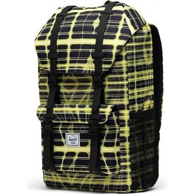 Herschel Little America batoh Neon Grid Highlight – Zboží Mobilmania