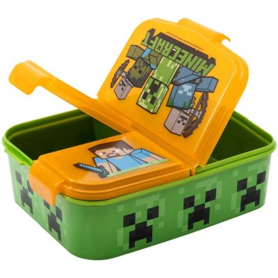 Stor box na svačinu Minecraft multibox 16 x 12 x 5 cm – Hledejceny.cz