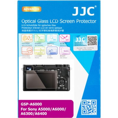 JJC GSP-A6000 ochranné sklo na LCD pro Sony A5000/6000/6300/6400/6500/6600 – Sleviste.cz