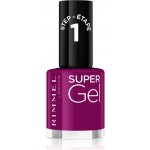 Rimmel Gelový lak na nehty Super Gel 025 Urban Purple 12 ml – Zboží Dáma