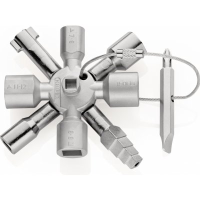 Knipex Klíč Twinkey na rozvodné skříně 00 11 01 – Zboží Mobilmania