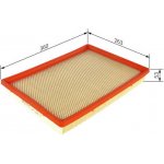 Vzduchový filtr BOSCH F 026 400 266 – Hledejceny.cz