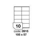 Rayfilm R0100.0915F samolepící 105x57mm bílé 1000 listů – Sleviste.cz