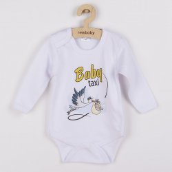 New Baby Body s potiskem Baby taxi