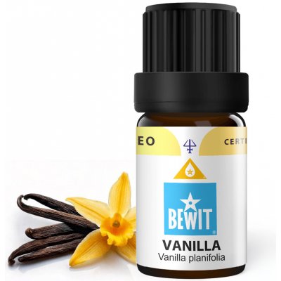 Bewit Vanilka V Jojobě Esenciální olej 5 ml – Zboží Dáma
