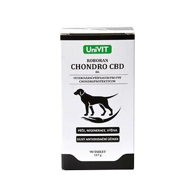Roboran Chondro CBD tablety pro psy 90 ks – Hledejceny.cz