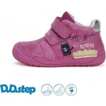D.D.Step dětské barefoot boty S070-51253 dark pink – Sleviste.cz