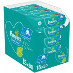 Pampers Fresh Clean dětské čisticí ubrousky 15 x 80 ks – Zboží Dáma