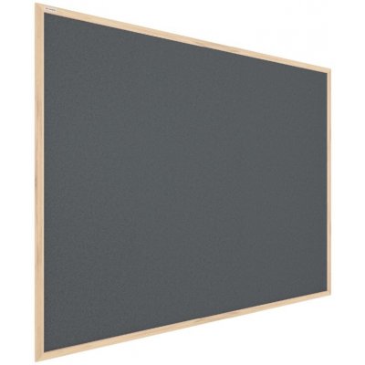 Allboards TKGREY96D korková tabule v dřevěném rámu 90 x 60 cm – Zbozi.Blesk.cz