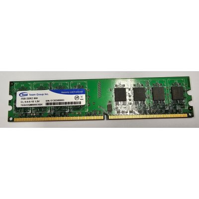 Team Group DDR2 2GB 800MHz CL6 TED24GM800C6DC01 – Zbozi.Blesk.cz