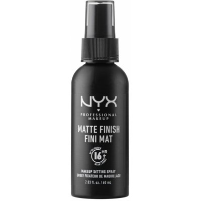 NYX Professional Make-up Setting Spray Matte Long Lasting fixační sprej 01 Matte Finish 60 ml – Hledejceny.cz