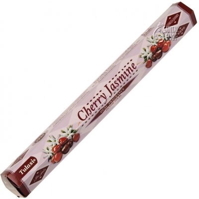 Tulasi Dual Cherry Jasmine indické vonné tyčinky 20 ks – Zboží Dáma