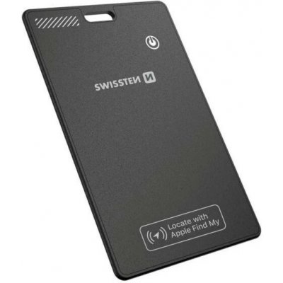 SWISSTEN Chytrý lokátor s funkcí Apple Find My, černý – Zbozi.Blesk.cz