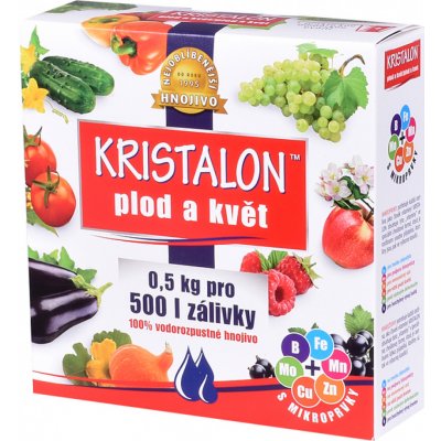 Nohelgarden Hnojivo KRISTALON plod a květ 500 g – Sleviste.cz