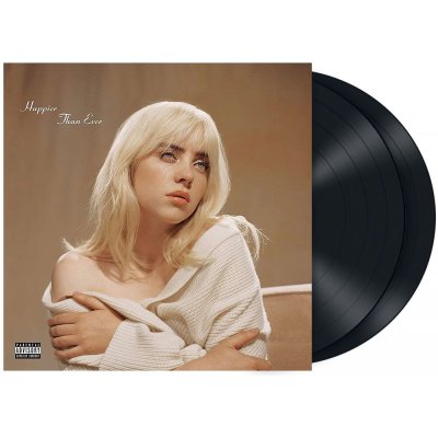 Billie Eilish - Happier Than Ever 2 LP – Zboží Dáma