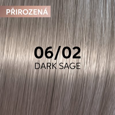 Wella Shinefinity Zero Lift Glaze 06/02 Natural Dark Sage 60 ml – Zboží Dáma