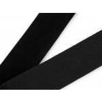 Suchý zip šíře 40 mm oboustranný, střední, černá – Hledejceny.cz