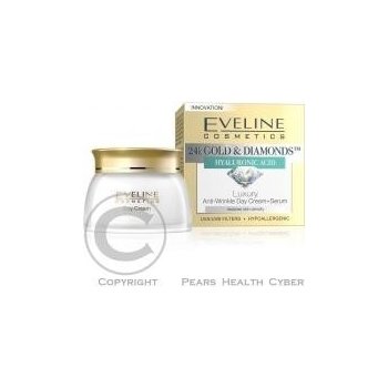 Eveline Cosmetics 24k Gold & Diamonds denní krém 50 ml