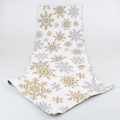 Dakls Běhoun Snowflakes 33x140 – Zboží Mobilmania