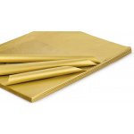 Hedvábný papír do dárkových tašek - 1 ks - zlatý – Zboží Mobilmania