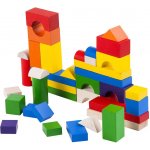 Detoa Kostky drevěné stavěcí 100 ks – Zboží Dáma