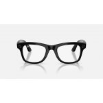 Ray Ban Meta Wayfarer 2. gen Matte Black Clear to Green Transition Chytré – Zboží Dáma