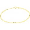 Náramek Gemmax Jewelry zlatý článkový GUBYN204372