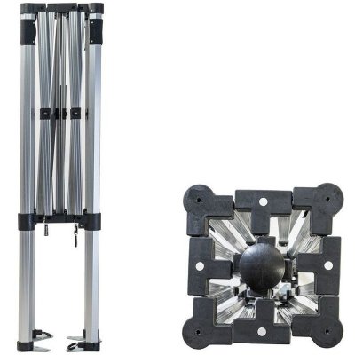 TENTino Konstrukce nůžkového párty stanu SMALL HEXAGON 2x2 m bez opláštění – Sleviste.cz