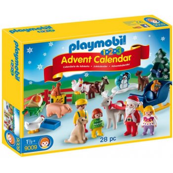 Playmobil 9009 Adventní kalendář Vánoce na statku 1.2.3