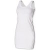 Dámské šaty SF Skinnifit dámské letní tílkové šaty bílá