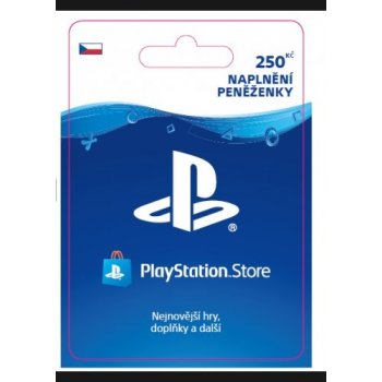 PlayStation dárková karta 250 Kč