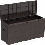 DURAMAX Durabox 270 l 117 x 45 x 56 cm hnědý 86601 – Sleviste.cz