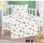Bellatex povlečení Agáta Zvířátko v lese 90 x 135 cm 45 x 60 cm – Sleviste.cz