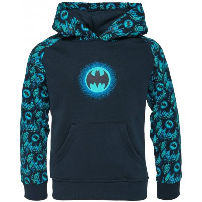 Warner Bros Batman Power Hoodie tmavě modrá – Zboží Mobilmania
