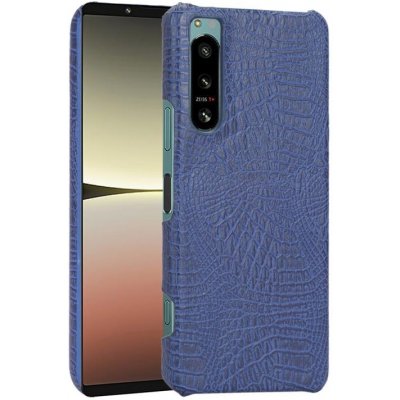 Pouzdro Crocodile Texture Sony Xperia 5 IV 5G modré – Zbozi.Blesk.cz