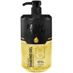 Nishman Shaving Gel 08 žlutý gel na holení 1000 ml – Zboží Dáma