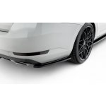 Maxton Design boční difuzory pod zadní nárazník pro Škoda Superb Mk3, černý lesklý plast ABS