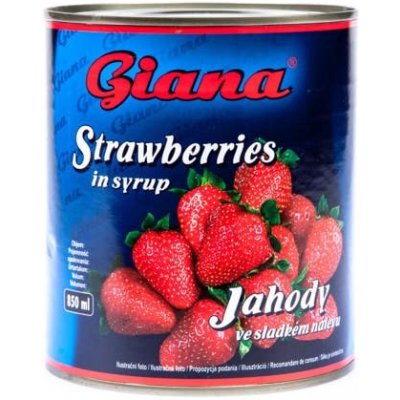 Giana jahodový kompot, 850ml – Zbozi.Blesk.cz