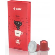 MOAK Forte Rock hliníkové kapsle do Nespresso 10 ks