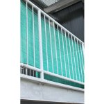 Garden Pleasure Zelená plastová balkonová zástěna 500x90 cm – Sleviste.cz