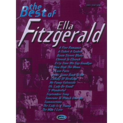 The Best of Ella Fitzgerald noty na klavír zpěv akordy na kytaru – Hledejceny.cz